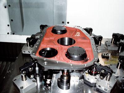 上海汽车齿轮厂生产的变速箱后盖零件